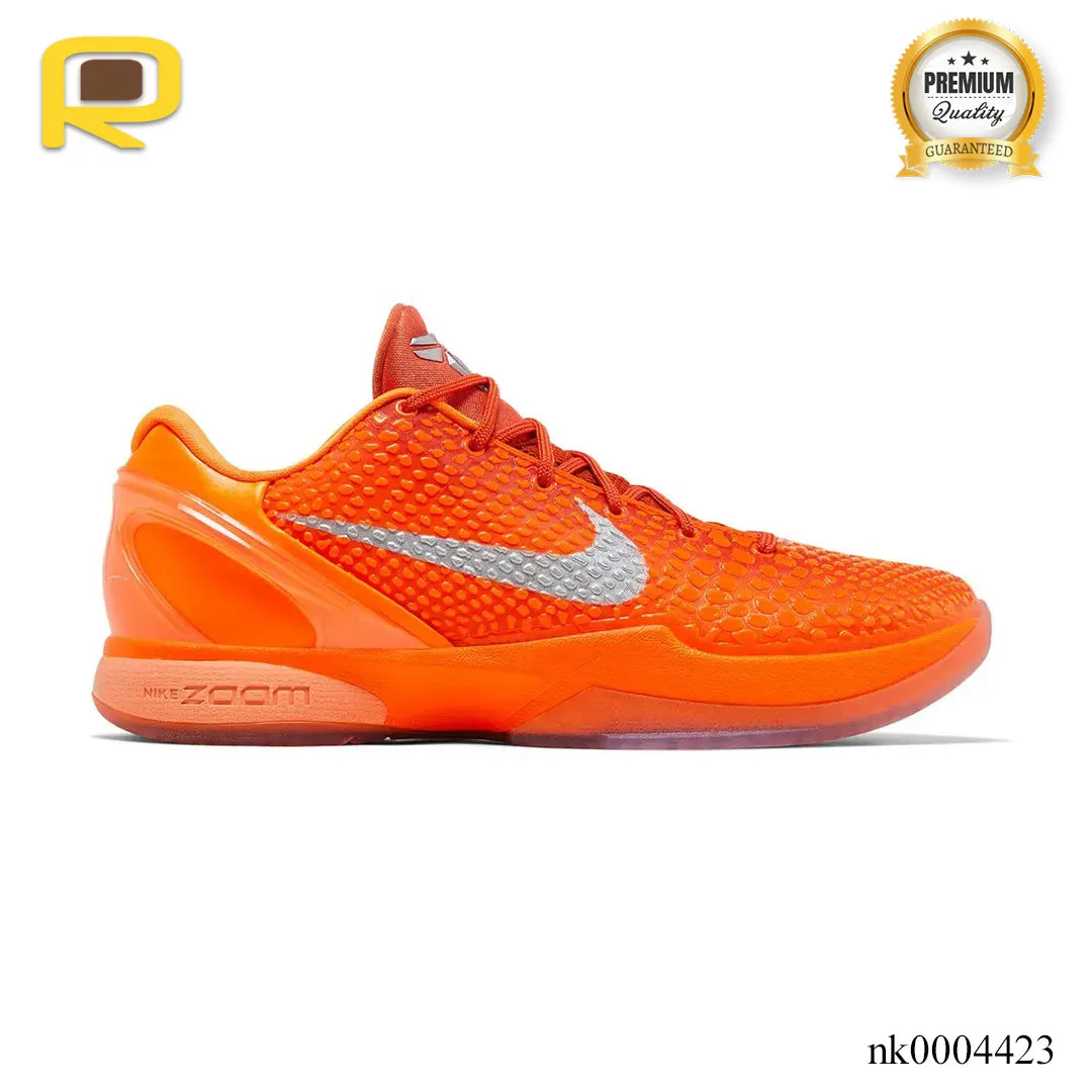 Kobe 6 Protro Total Orange Shoes Sneakers - nk0004423 image 0