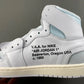 Virgil Abloh Archive x AJ 1 High OG 'Alaska' Shoes Sneakers – nk0004931 image 13