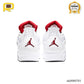 AJ 4 Retro Metallic Red Shoes Sneakers - nk0000701 image 3