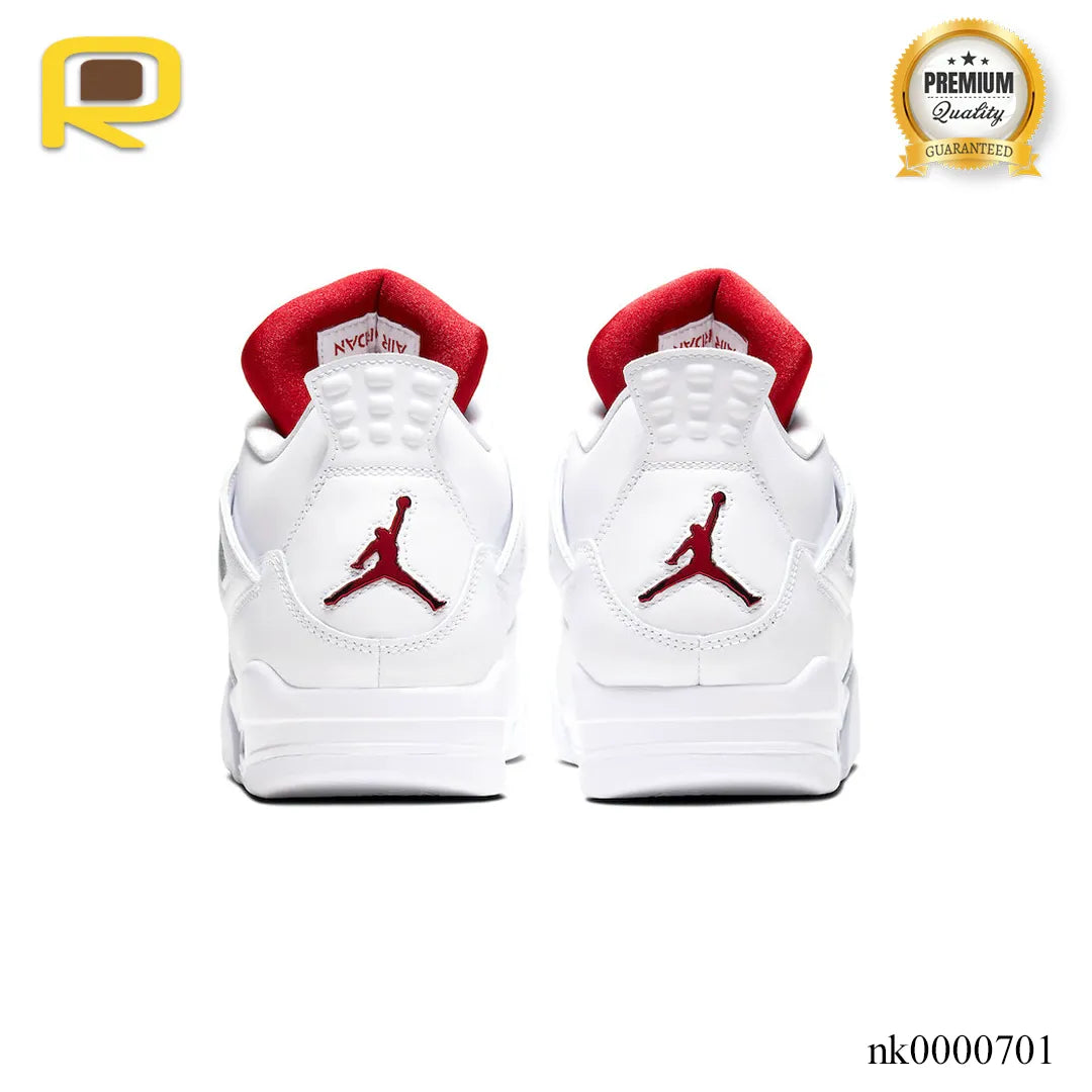 AJ 4 Retro Metallic Red Shoes Sneakers - nk0000701 image 3