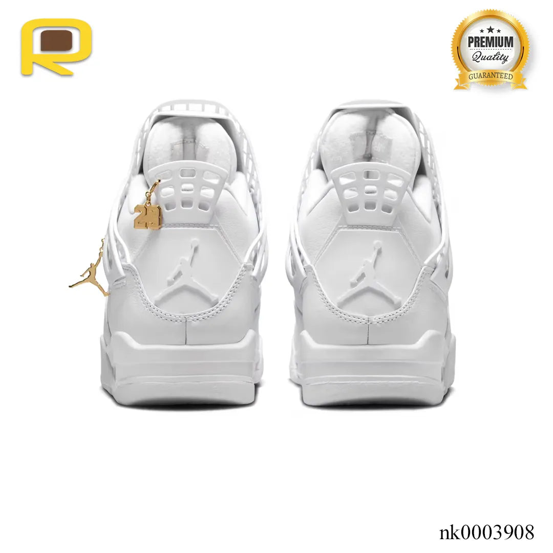 AJ 4 NET White Shoes Sneakers - nk0003908 image 4