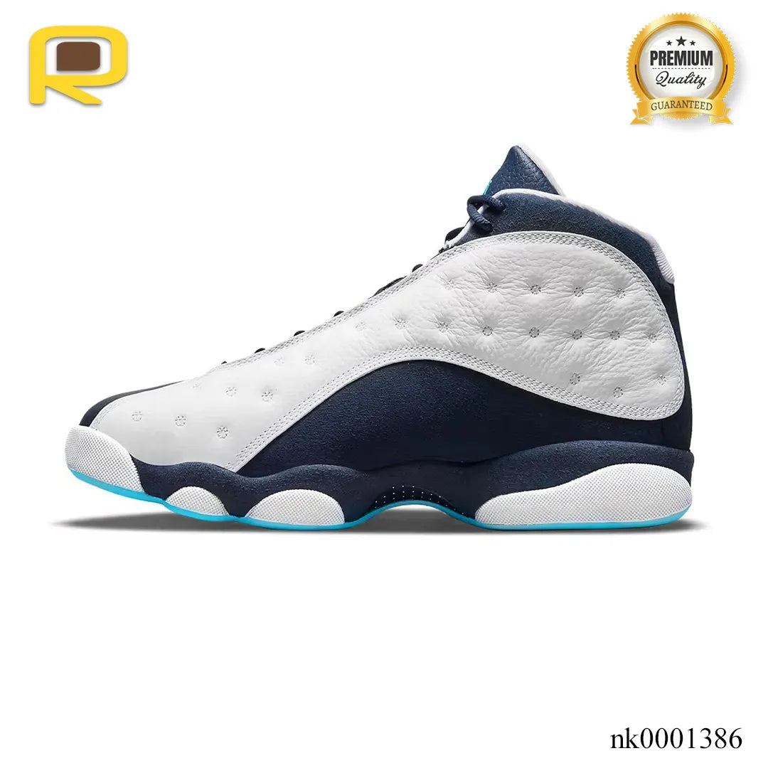 AJ 13 Retro White Obsidian Powder Blue Shoes Sneakers - nk0001386 image 1