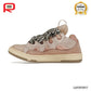 Lanvin Leather Curb Pink Shoes Sneakers - la0000005 image 1
