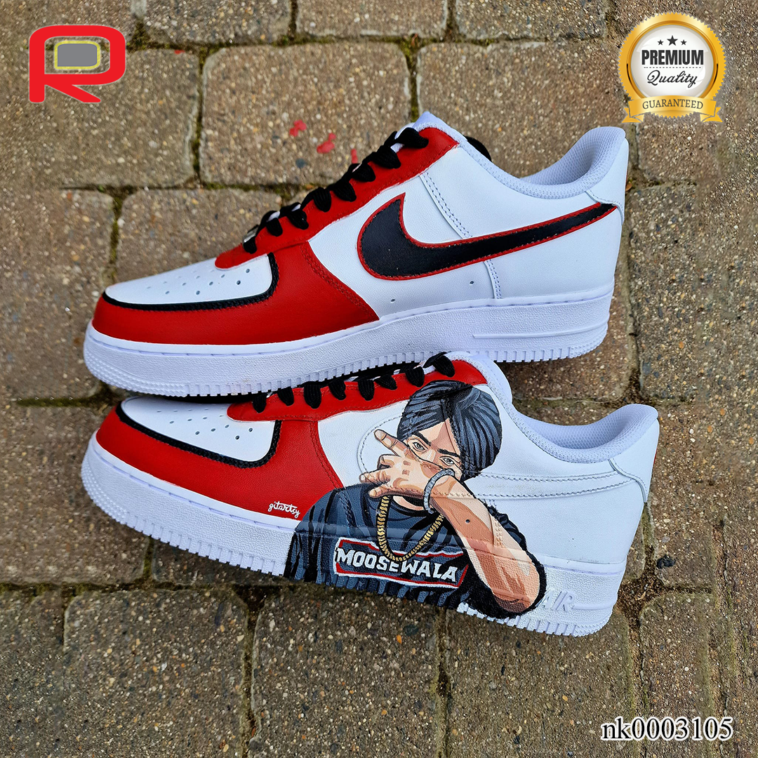 AF 1 Sidhu Moose Wala Custom Shoes Sneakers - nk0003105 image 3