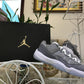 AJ 11 Low Cool Grey Shoes Sneakers - nk0000617 image 5