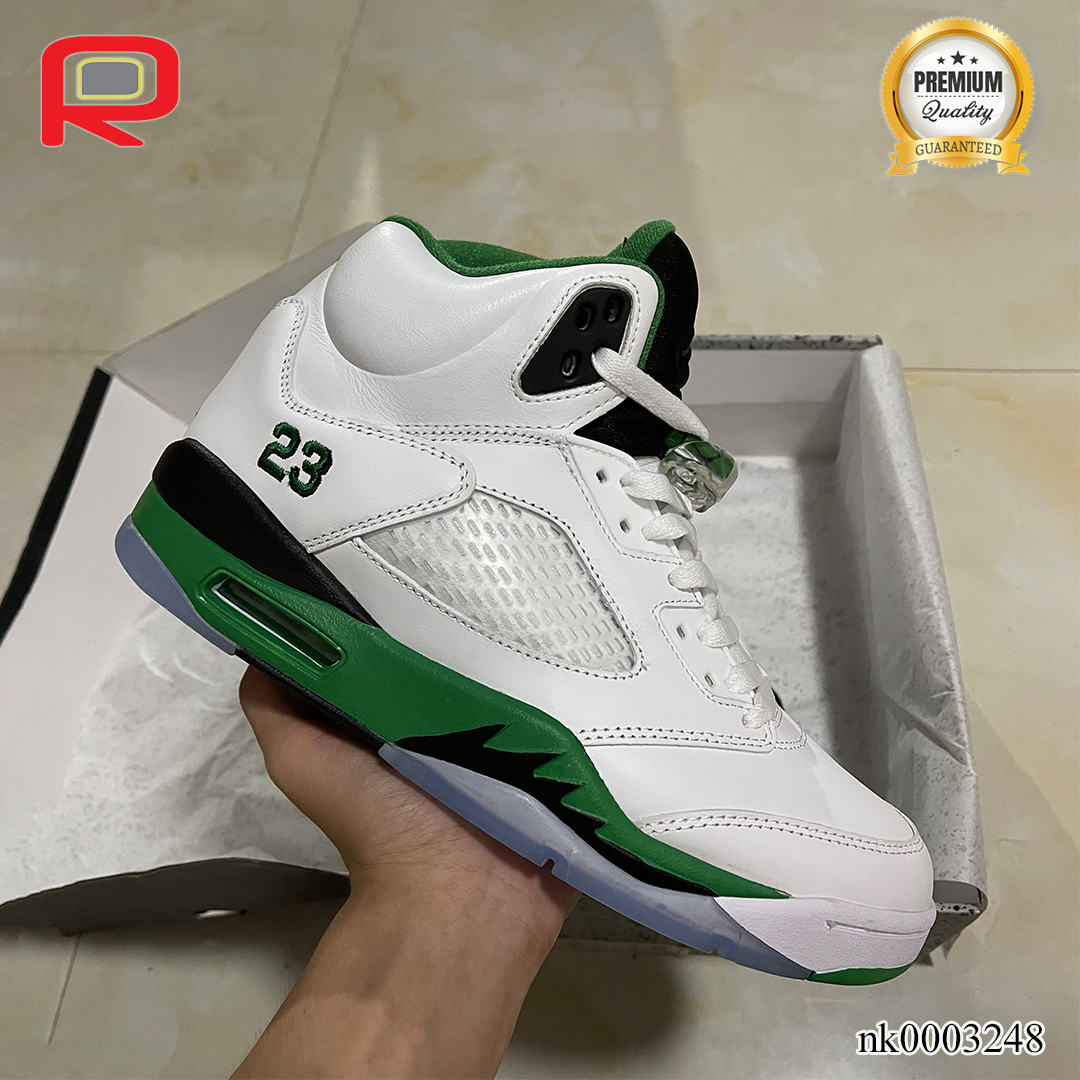 AJ 5 Lucky Green Shoes Sneakers - nk0003248 image 11