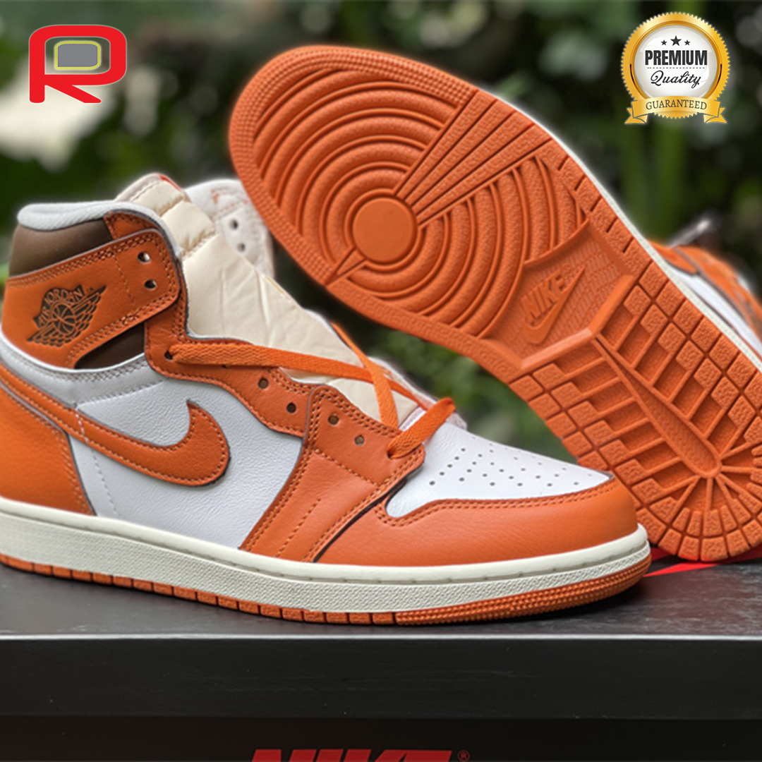 AJ 1 High OG Starfish Shoes Sneakers - nk0002274 image 3