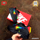 AM 90 Rainbow Drip Custom Shoes Sneakers - nk0003072 image 0