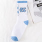 Purple Lightning Basketball Socks Men's - lw1239, 36-44 image
