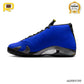 AJ 14 Ferrari Blue Shoes Sneakers - nk0004580 image 1