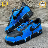 AF 1 Blue Drops Custom Shoes Sneakers - nk0003544 image 0