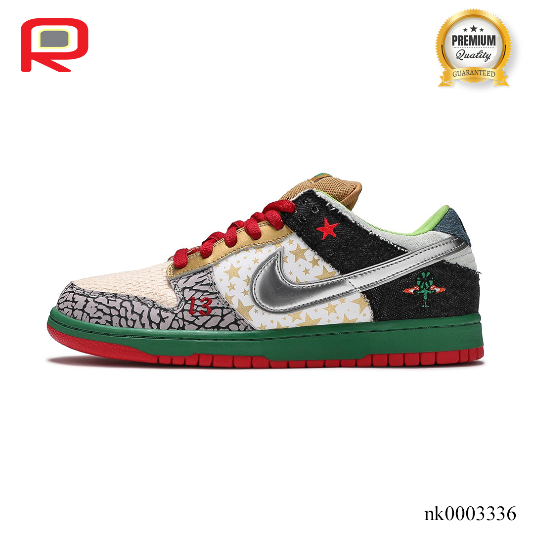 SB Dunk Low What The Dunk Shoes Sneakers - nk0003336 image 1