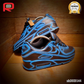 AM 90 Neon Blue Cartoon Custom Shoes Sneakers - nk0003144 image 3