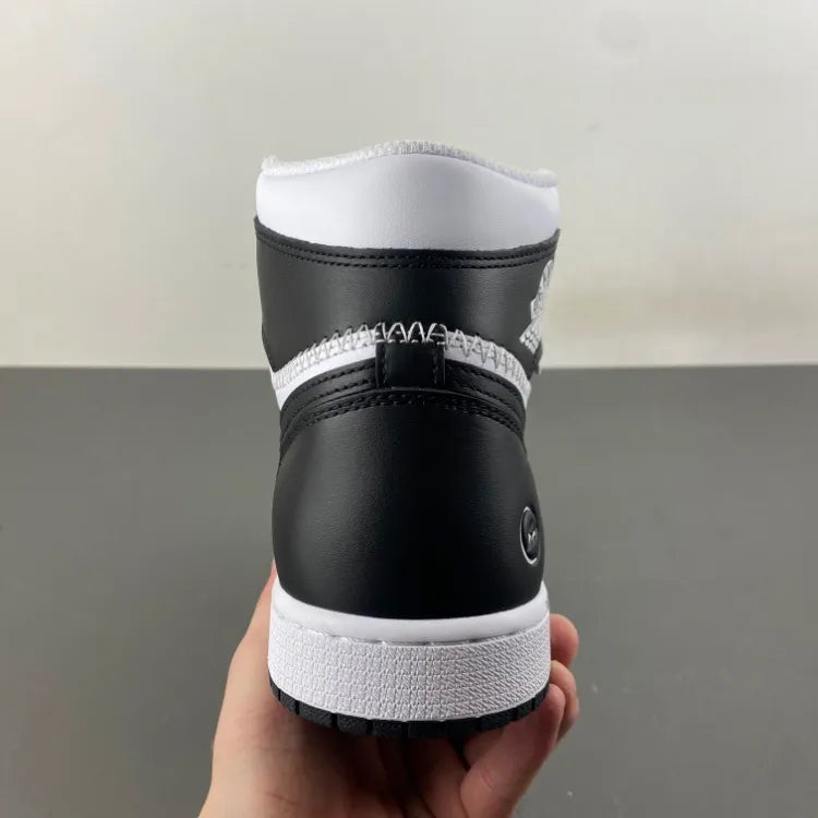 Fragment x Union LA x AJ 1 High OG Black White Shoes Sneakers – nk0004747 image 11