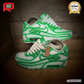 AM 90 Green Cartoon Custom Shoes Sneakers - nk0003286 image 1