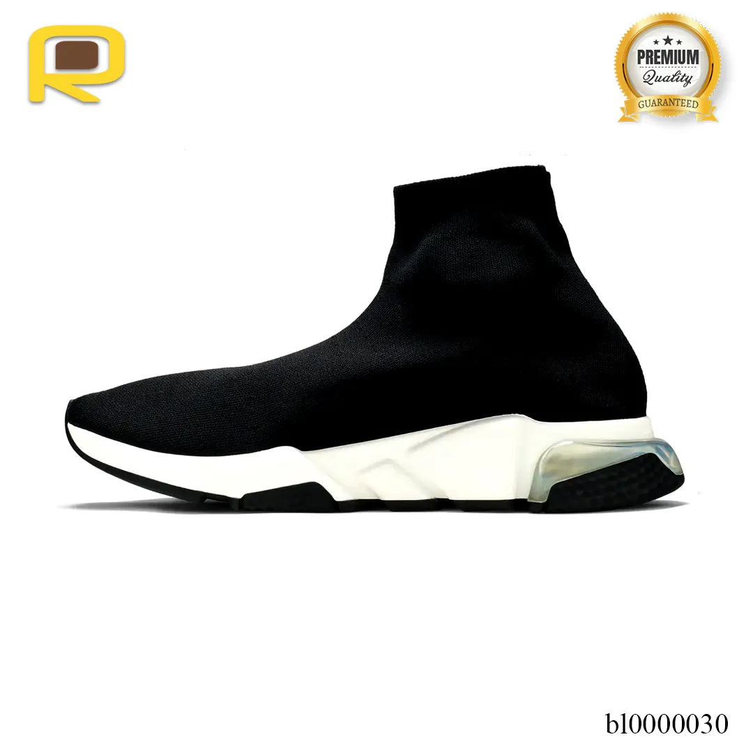 BLCG Speed Clear Sole Black Yellow Fluo Shoes Sneakers - bl0000030 image 1