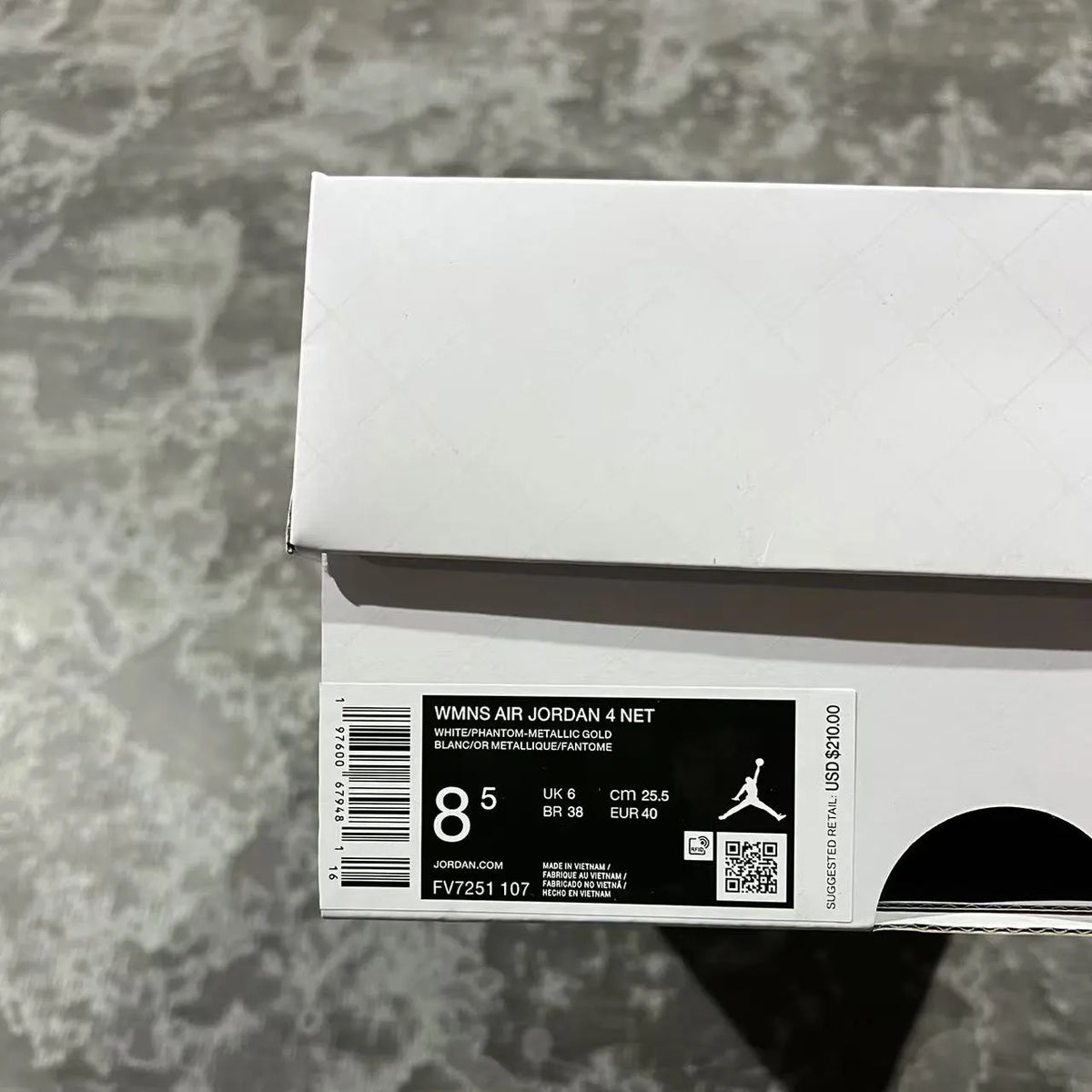 AJ 4 NET White Shoes Sneakers - nk0003908 image 16