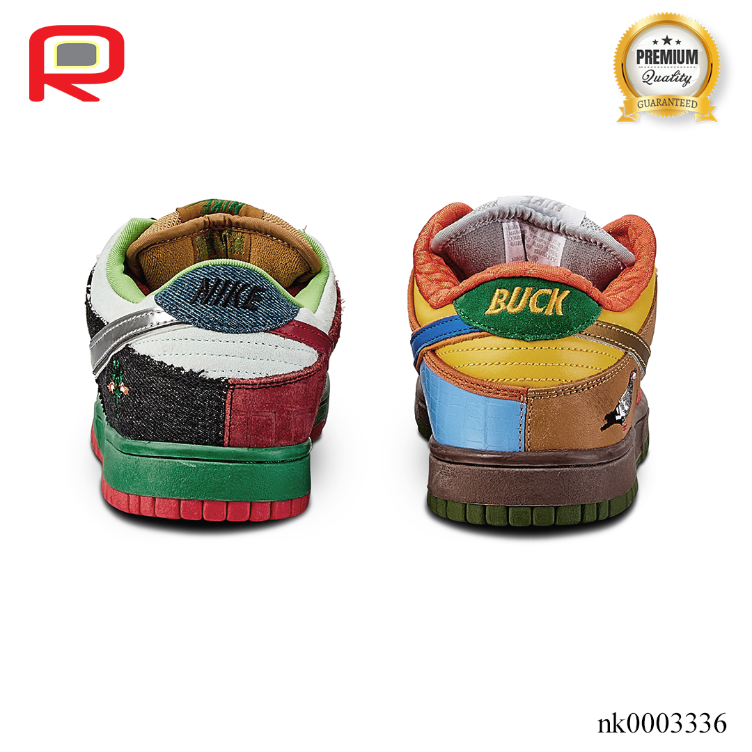 SB Dunk Low What The Dunk Shoes Sneakers - nk0003336 image 6
