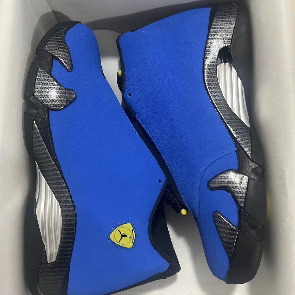 AJ 14 Ferrari Blue Shoes Sneakers - nk0004580 image 11