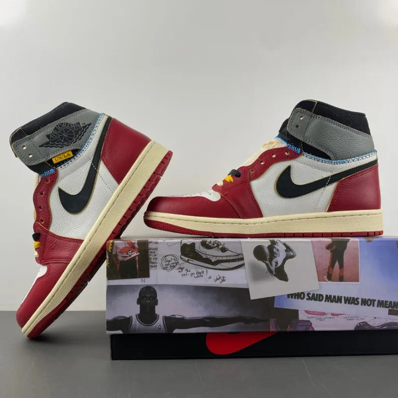 Union LA x AJ 1 High OG Chicago Shoes Sneakers - nk0004196 image 17