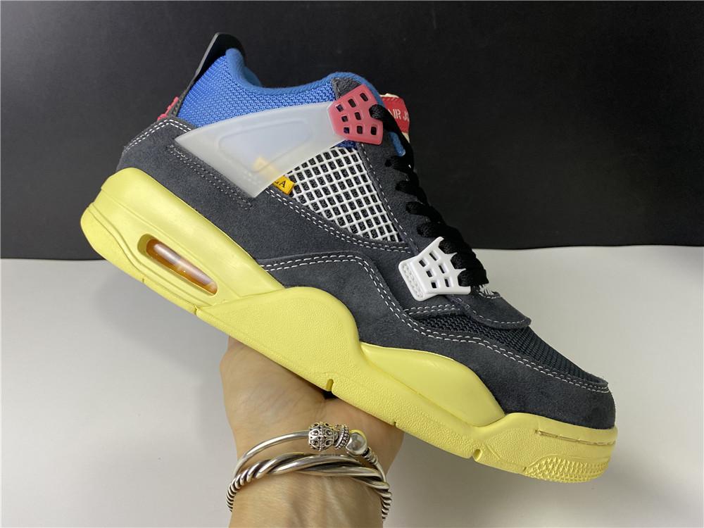 AJ 4 Retro Union Off Noir Shoes Sneakers - nk0001330 image 4