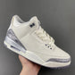 AJ 3 Sail/Metallic Silver Shoes Sneakers – nk0004372 image 5