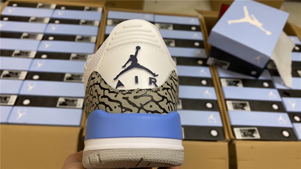 AJ 3 Retro UNC (2020) Shoes Sneakers - nk0000682 image 18