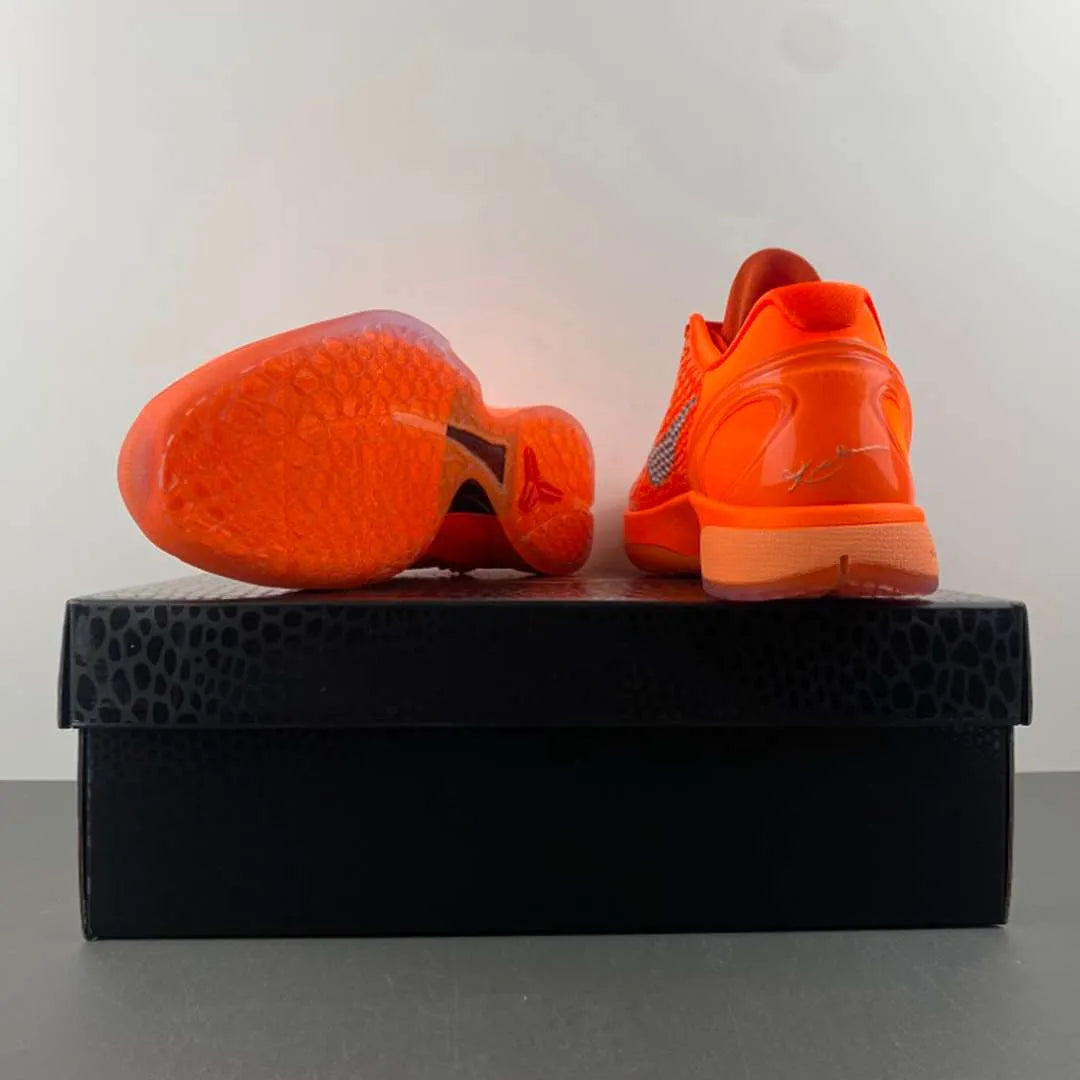 Kobe 6 Protro Total Orange Shoes Sneakers - nk0004423 image 8