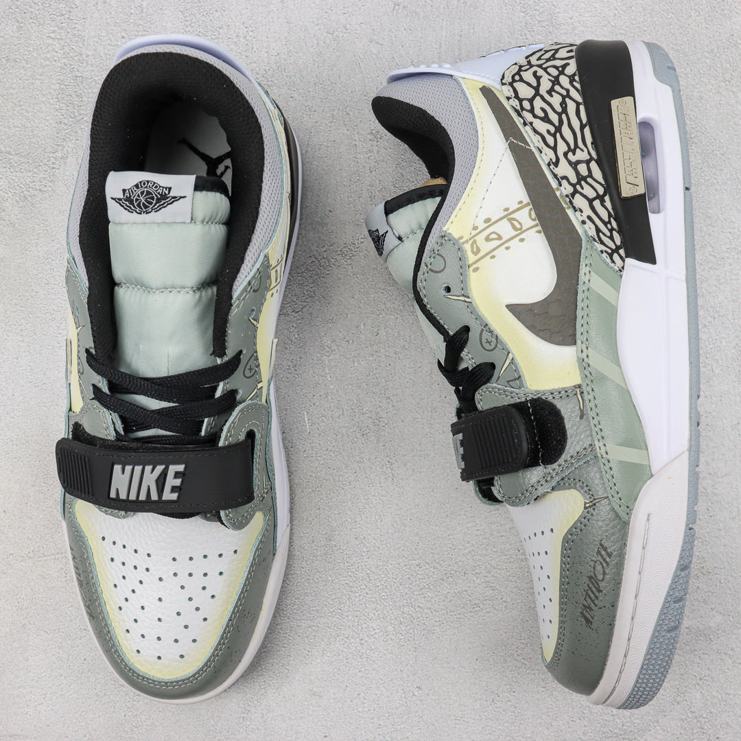 AJ 3 Custom Shoes Sneakers - nk0003384 image 8