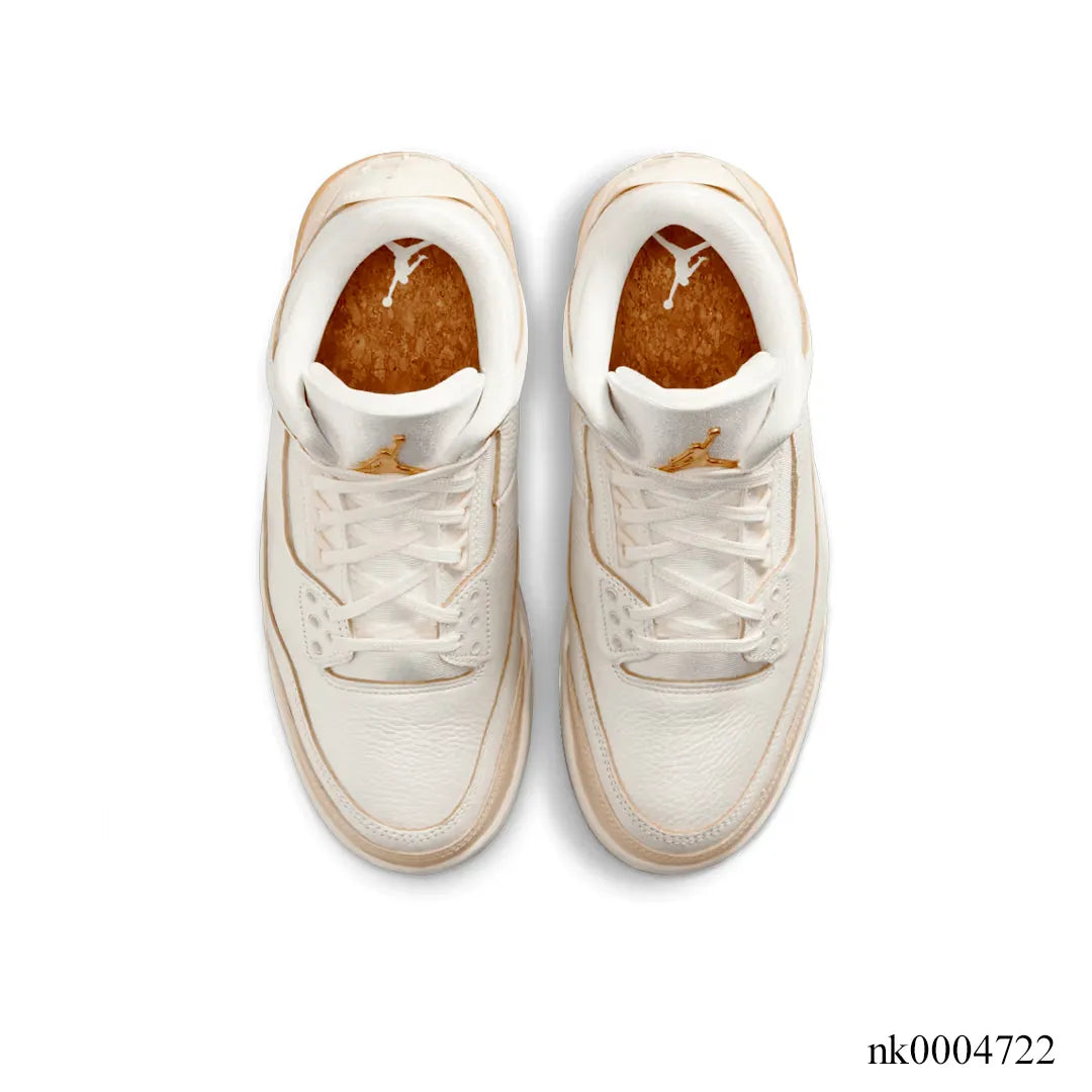 AJ 3 Champagne and Oysters Shoes Sneakers – nk0004722 image 3