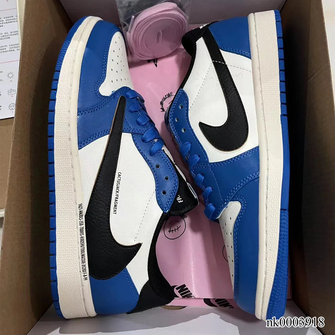 Travis Scott x Fragment Design x AJ 1 Low Sample Shoes Sneakers - nk0003918 image 9