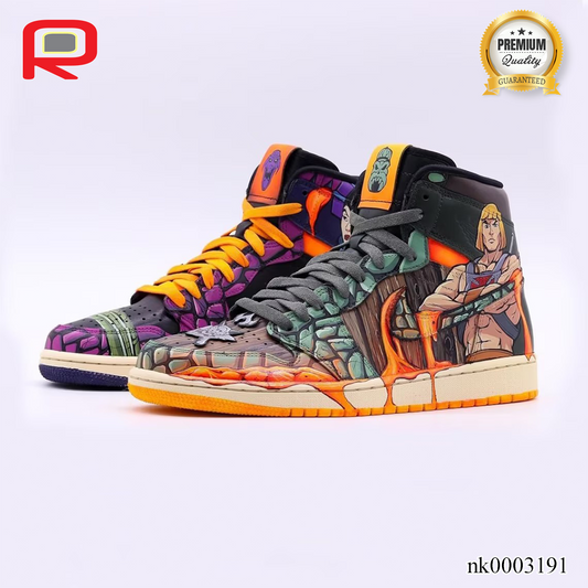 AJ 1 High He Man and The Masters Of Universe Custom Shoes Sneakers - nk0003191 image 0