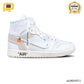 Virgil Abloh Archive x AJ 1 High OG 'Alaska' Shoes Sneakers – nk0004931 image 0