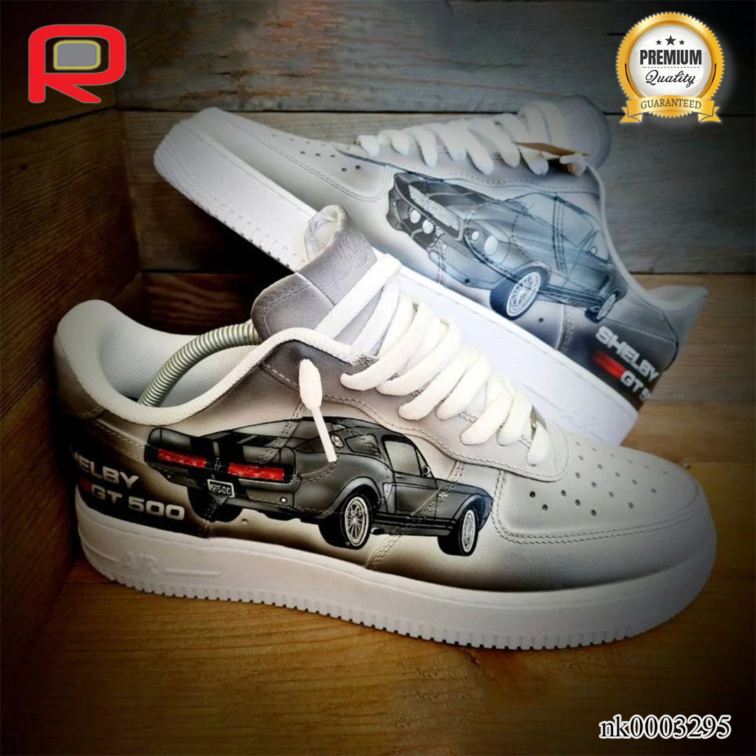 AF 1 Shelby GT500 Custom Shoes Sneakers - nk0003295 image 2