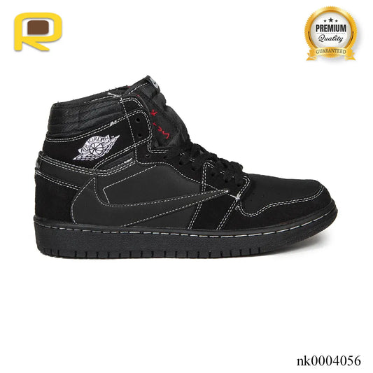 Travis Scott x AJ 1 High Black Phantom Shoes Sneakers - nk0004056 image 0
