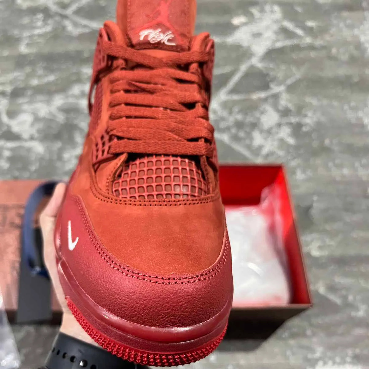 Nigel Sylvester x AJ 4 Brick by Brick Shoes Sneakers - nk0004308 image 9