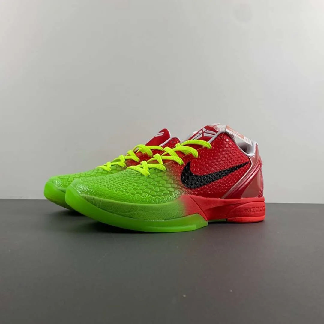 Kobe 6 Protro Grinch Custom Shoes Sneakers - nk0004430 image 7