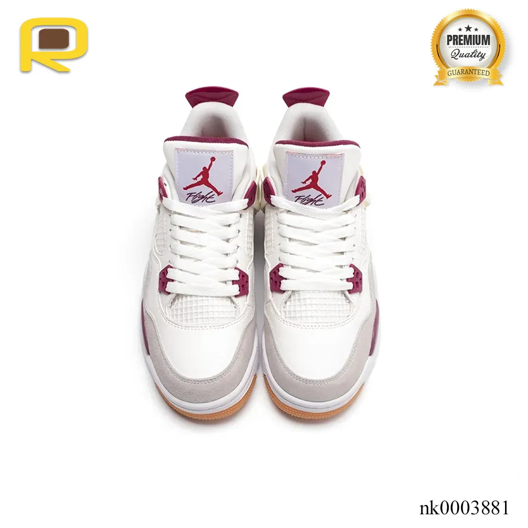 AJ 4 SB Sapphire White Purple Shoes Sneakers – nk0003881 image 3