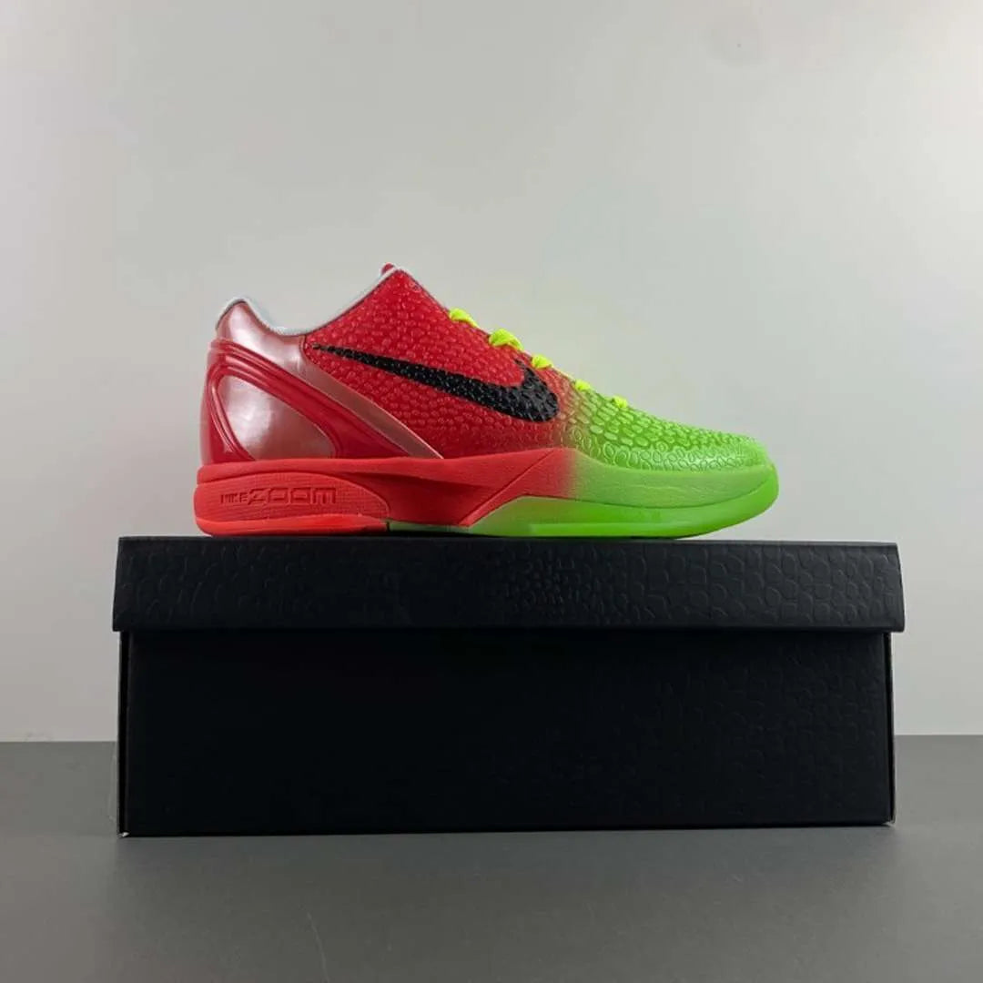 Kobe 6 Protro Grinch Custom Shoes Sneakers - nk0004430 image 14