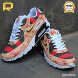 AM 90 Freddy Krueger Custom Shoes Sneakers - nk0003345 image 0