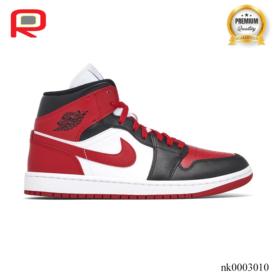 AJ 1 Mid Alternate Bred Toe Shoes Sneakers - nk0003010 image 1