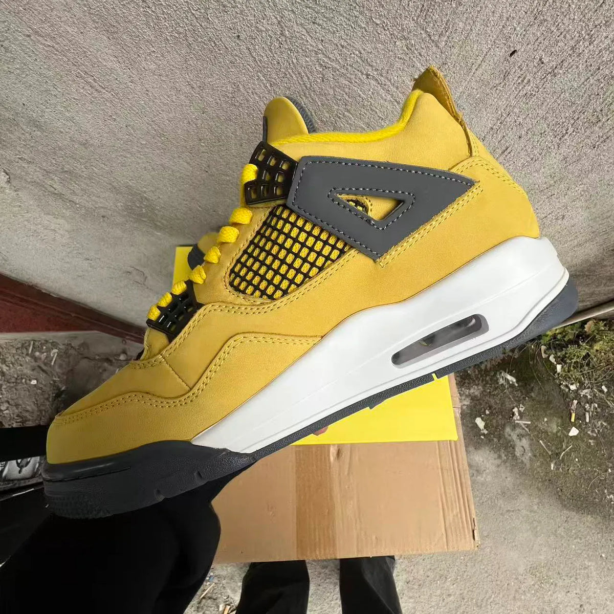 AJ 4 Retro Lightning 2021 Shoes Sneakers - nk0005014 image 11