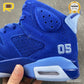 AJ 6 UNC PE Six Championships Shoes Sneakers - nk0003854 image 3