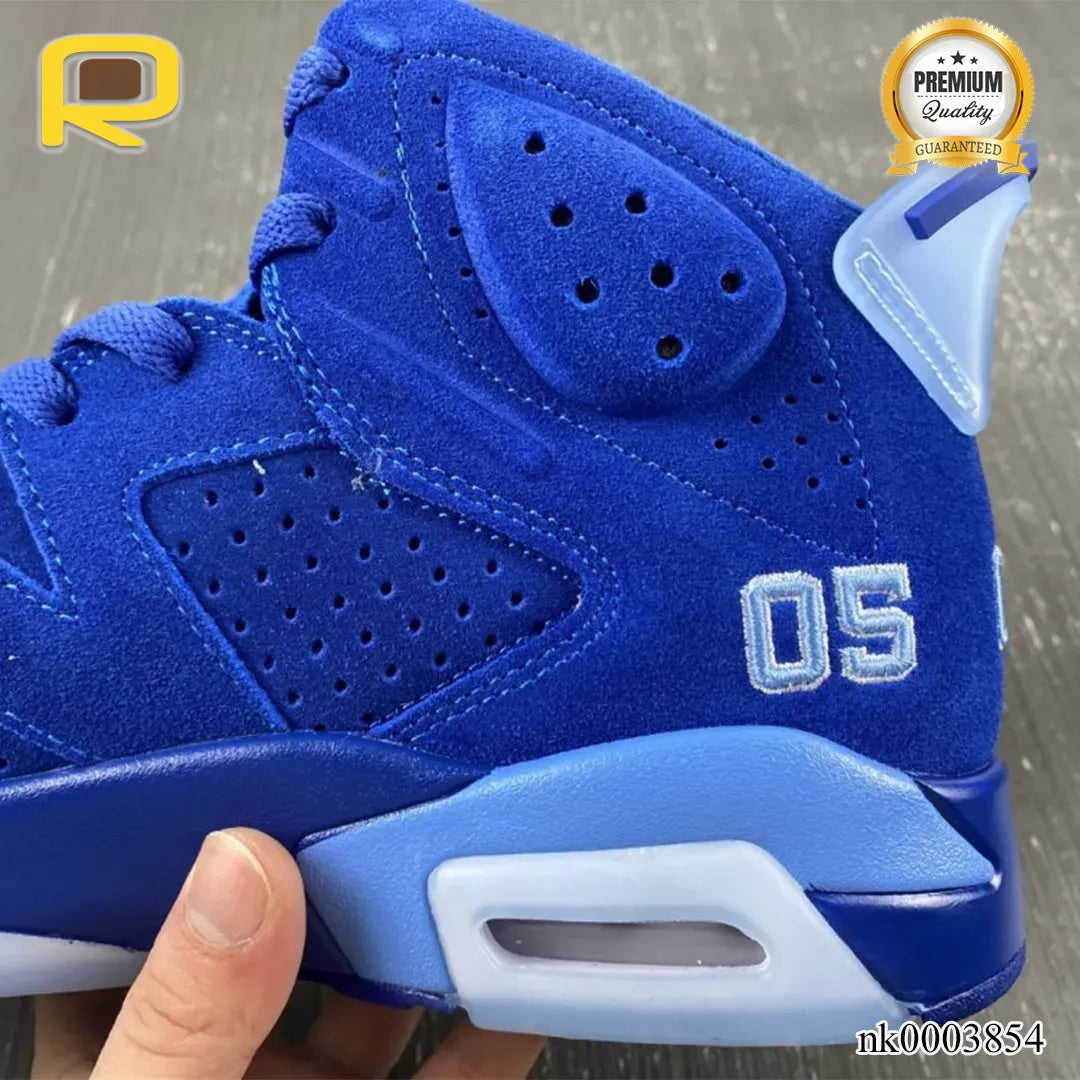 AJ 6 UNC PE Six Championships Shoes Sneakers - nk0003854 image 3