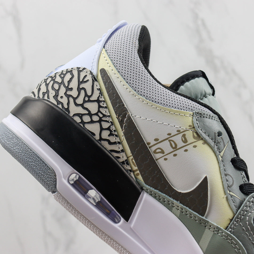 AJ 3 Custom Shoes Sneakers - nk0003384 image 2