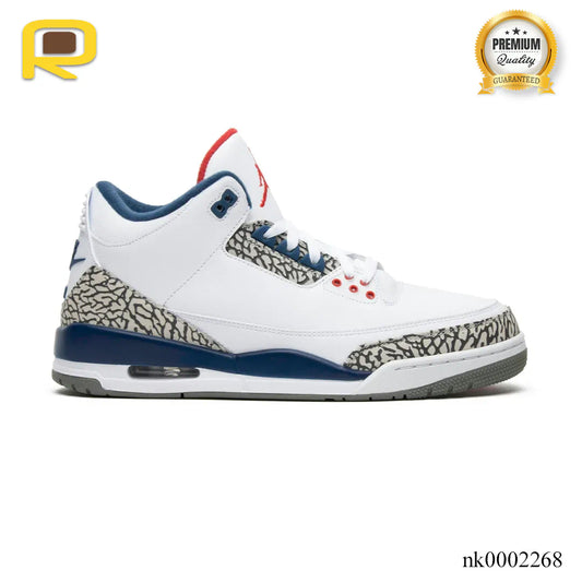 AJ 3 Retro True Blue Shoes Sneakers - nk0002268 image 2