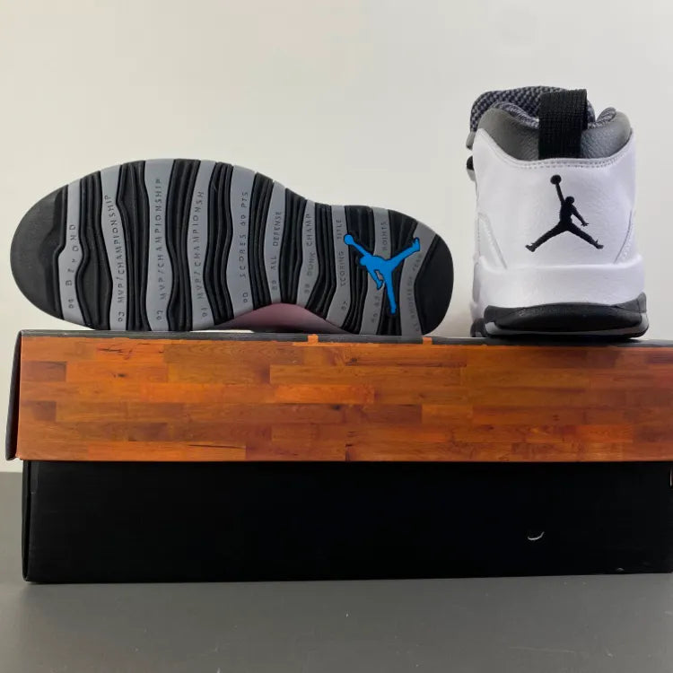 AJ 10 Retro Steel Shoes Sneakers - nk0001703 image 11