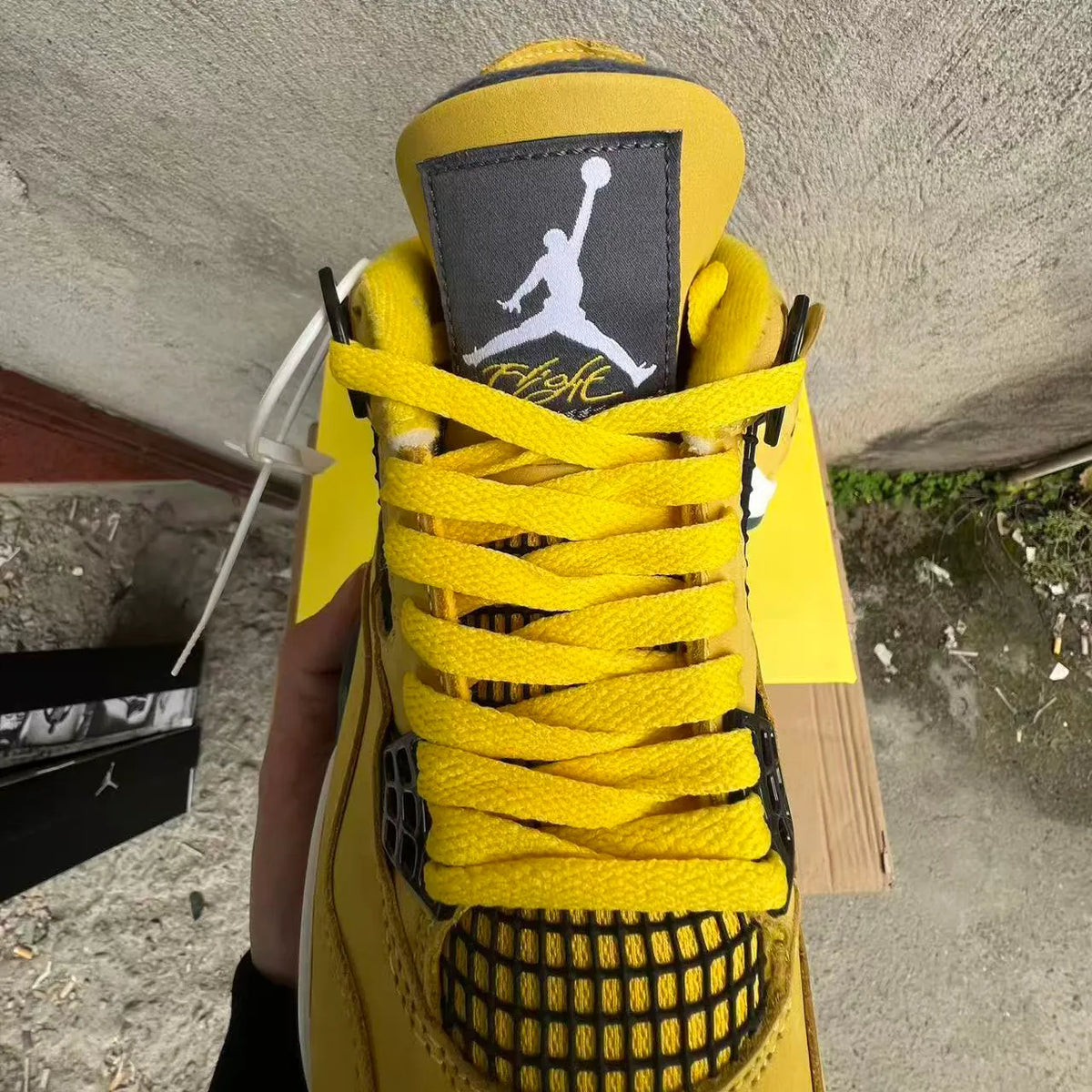 AJ 4 Retro Lightning 2021 Shoes Sneakers - nk0005014 image 12