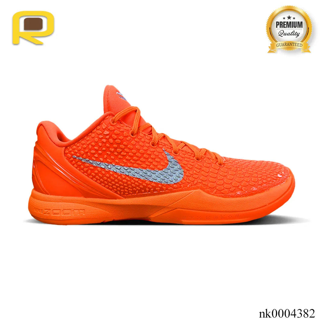 Kobe 6 Protro Total Orange Shoes Sneakers - nk0004382 image 0