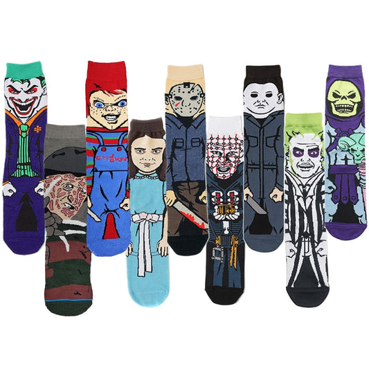 Cute Movie Cotton Novelty Hip Hop Socks image 0